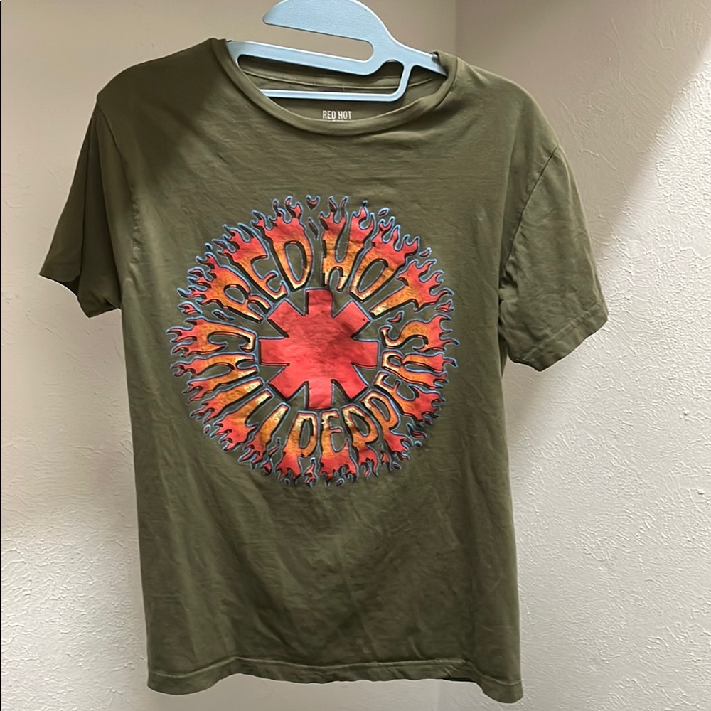 Green Red Hot Chili Peppers T-Shirt